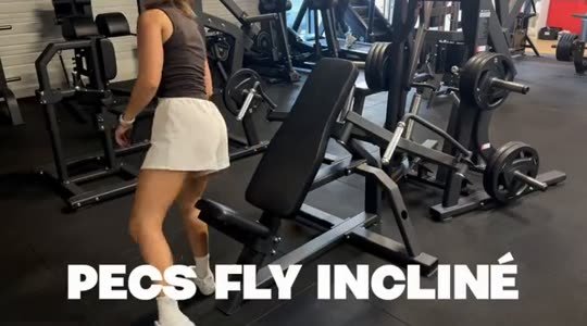 Tuto vidéo Pecs Fly Incliné